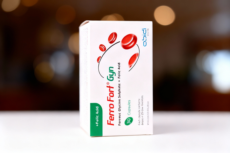 تصویر بسته‌ بندی کپسول فروفورت گاین برای درمان کم‌ خونی